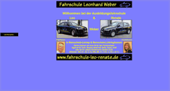 Desktop Screenshot of fahrschule-leo-renate.de